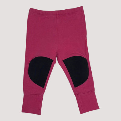 patch leggings, pink/black | 62/68cm