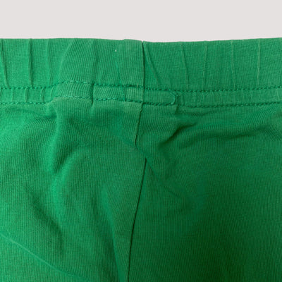 basic leggings, green | 74/80cm