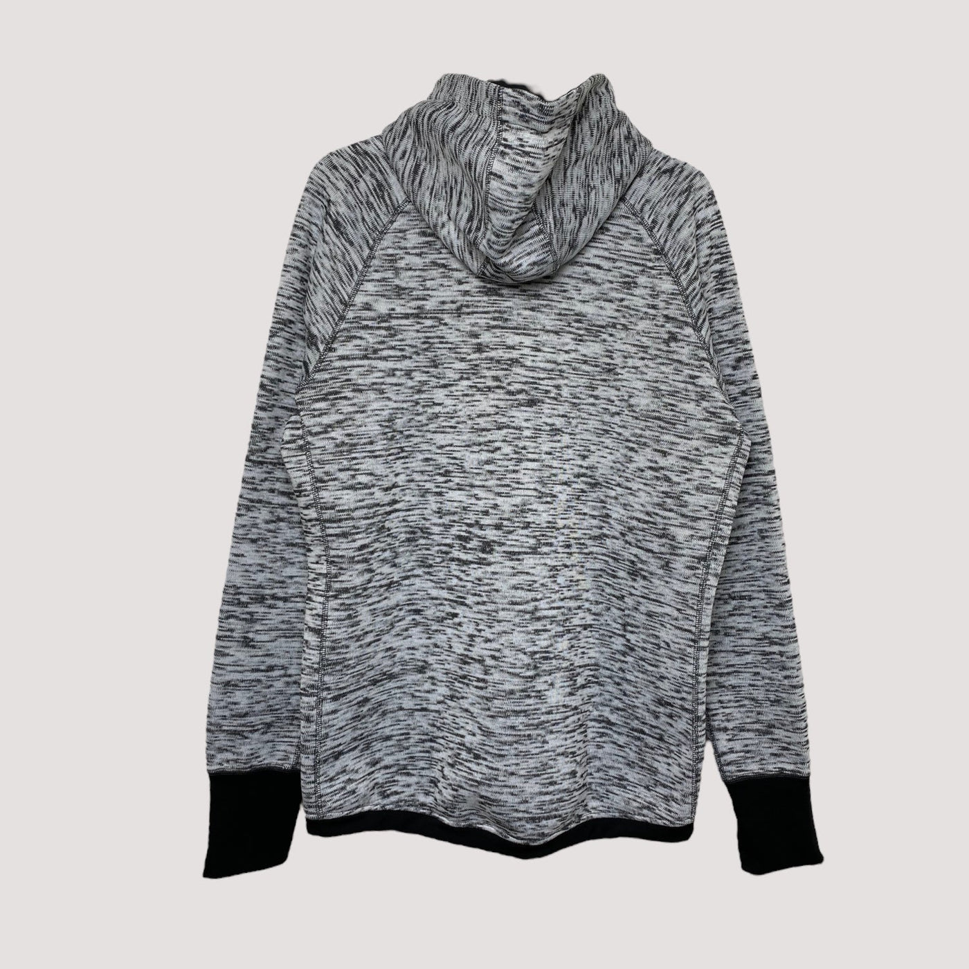 Röyk hoodie, white/grey | men L