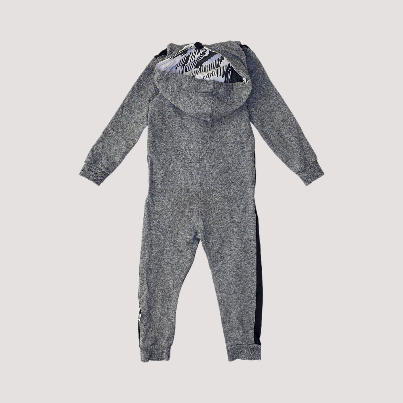 jumpsuit, black/ grey | 98/104cm