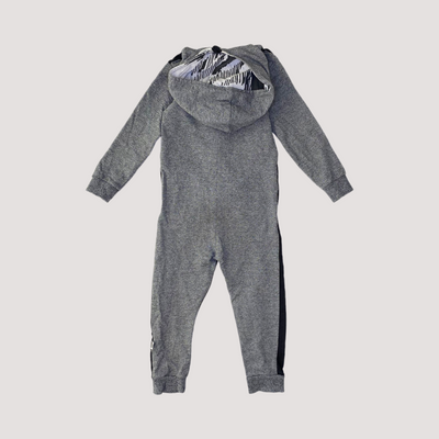 jumpsuit, black/ grey | 98/104cm