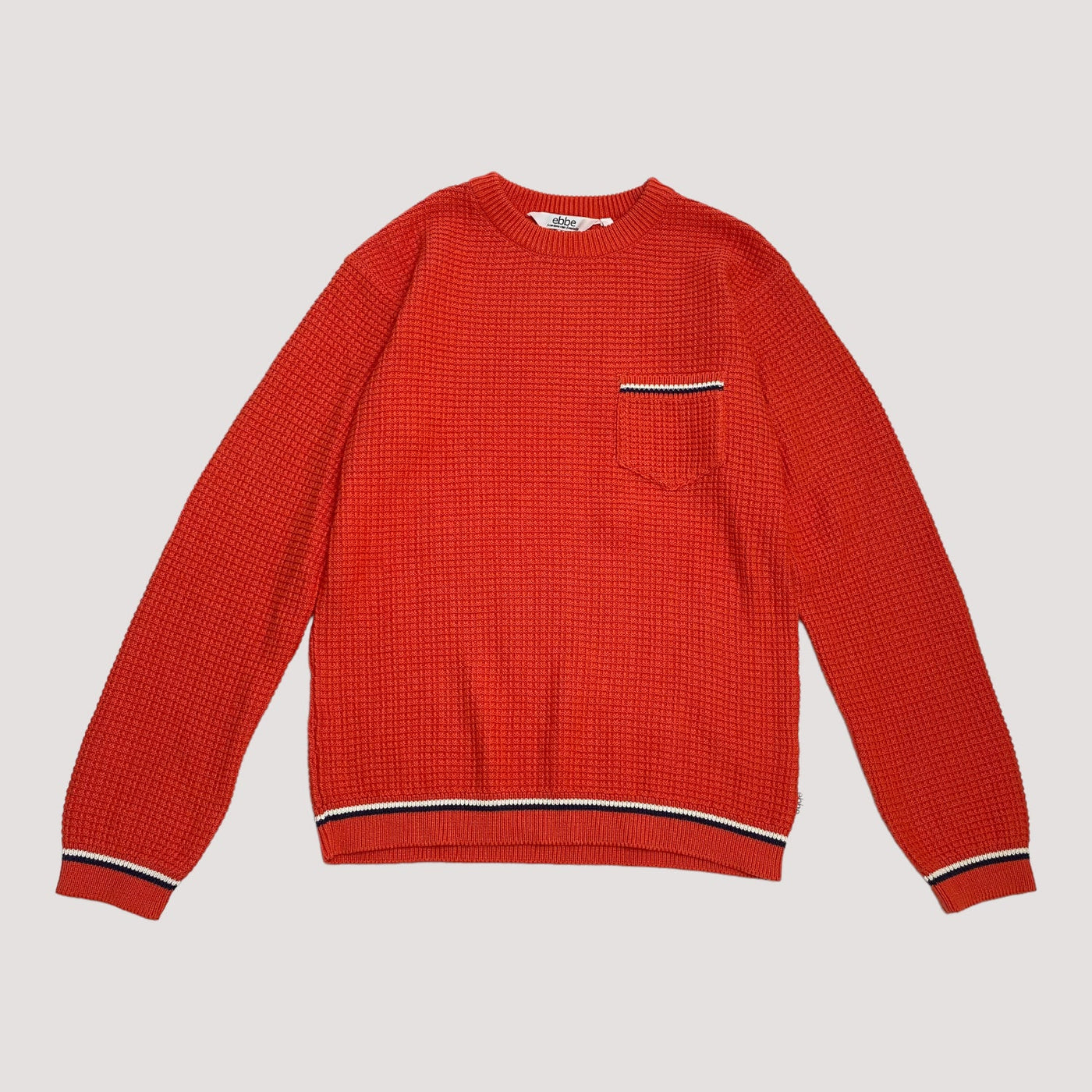 knit shirt, red | 152cm