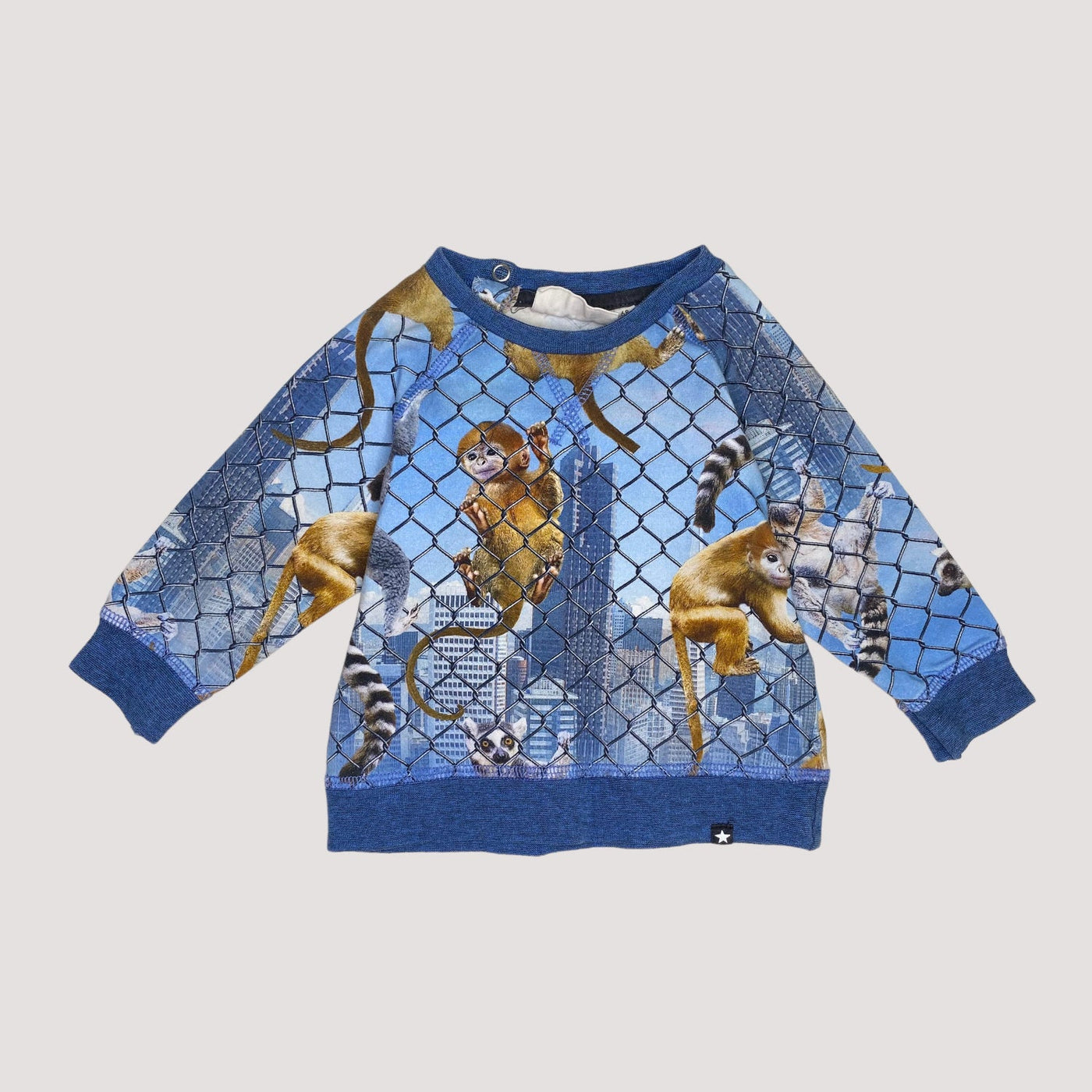 shirt, climbing monkeys | 68cm