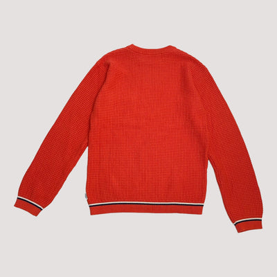 knit shirt, red | 152cm