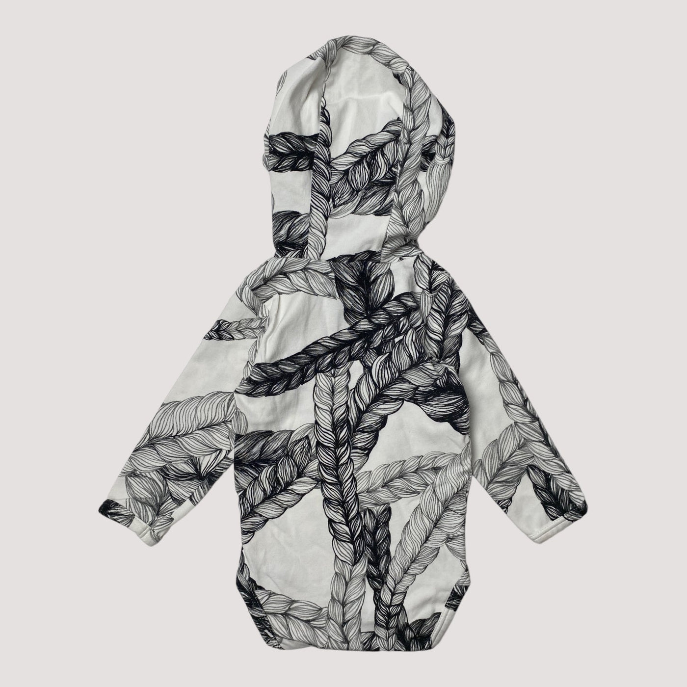hooded letti body, white | 70cm