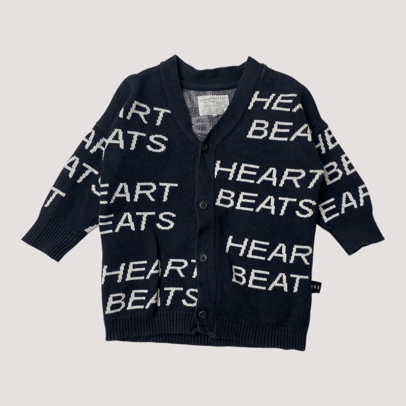 knitted cardigan, heart beats | 80/86cm
