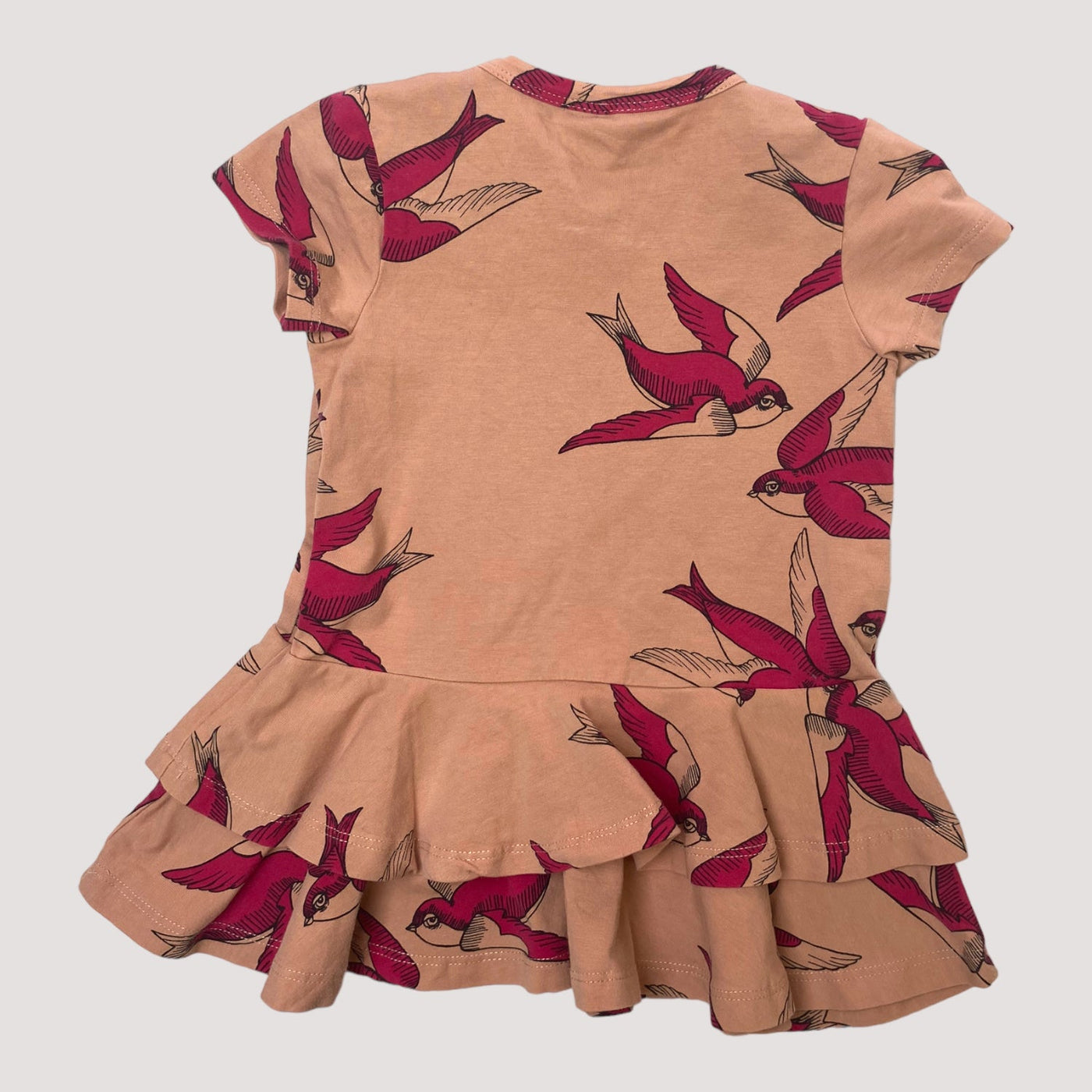 Mini Rodini dress, birds | 68/74cm