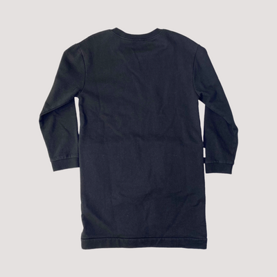 sweat dress, black | 122/128cm