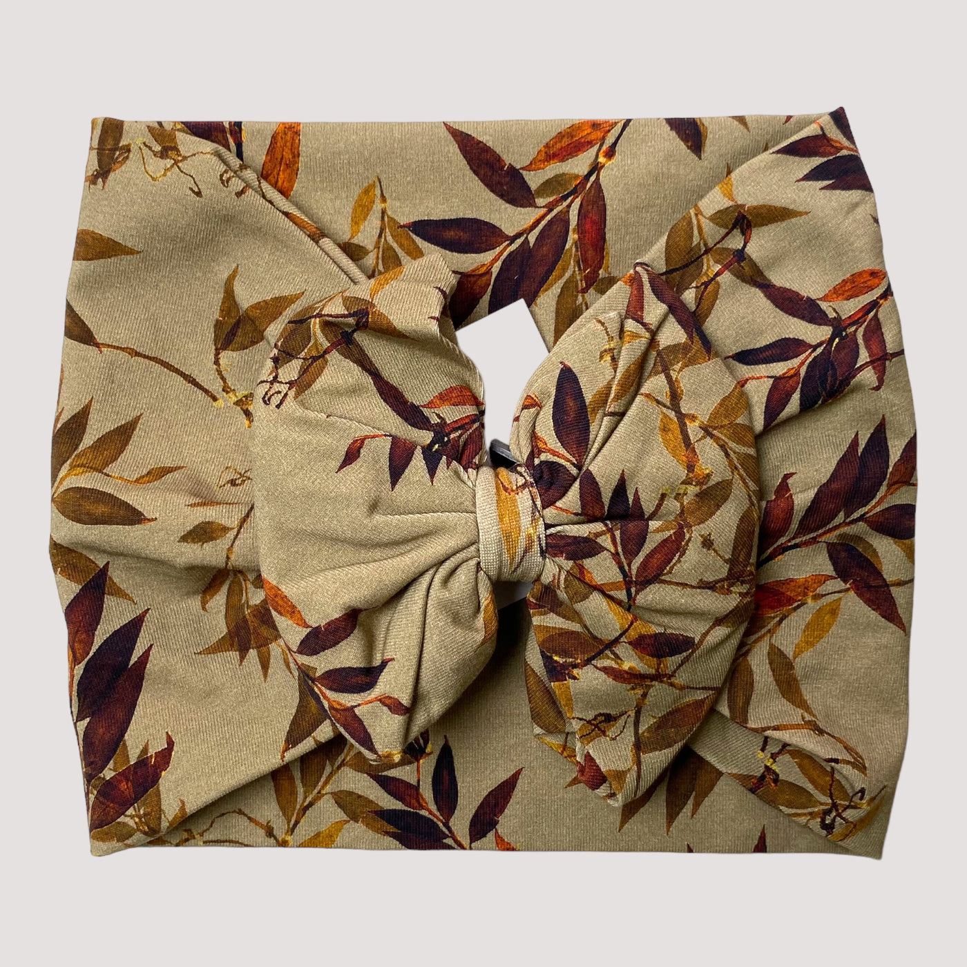 bow headwrap, golden botany | 6-12m