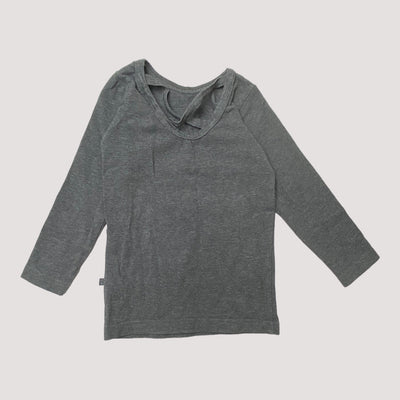Kaiko cross shirt, grey | 86/92cm