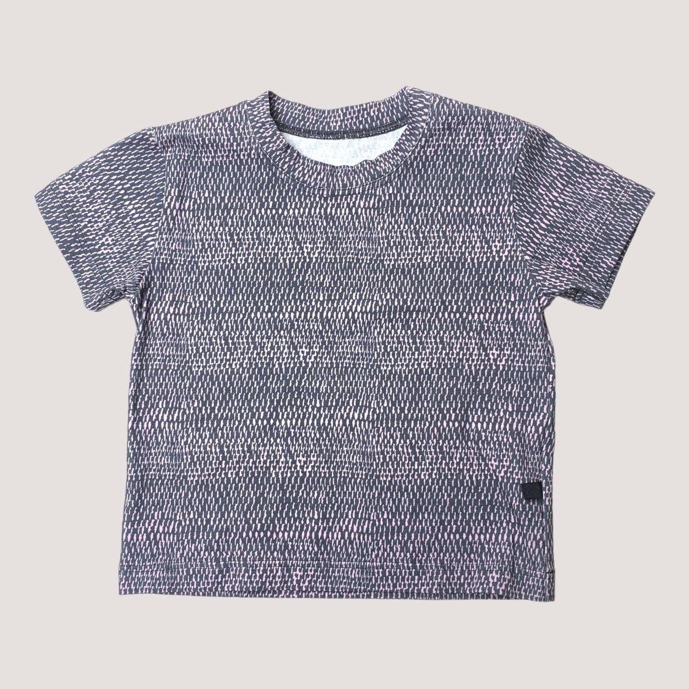 Vimma t-shirt, pink/grey | 80cm