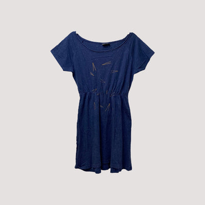 t-shirt dress, blue | women S