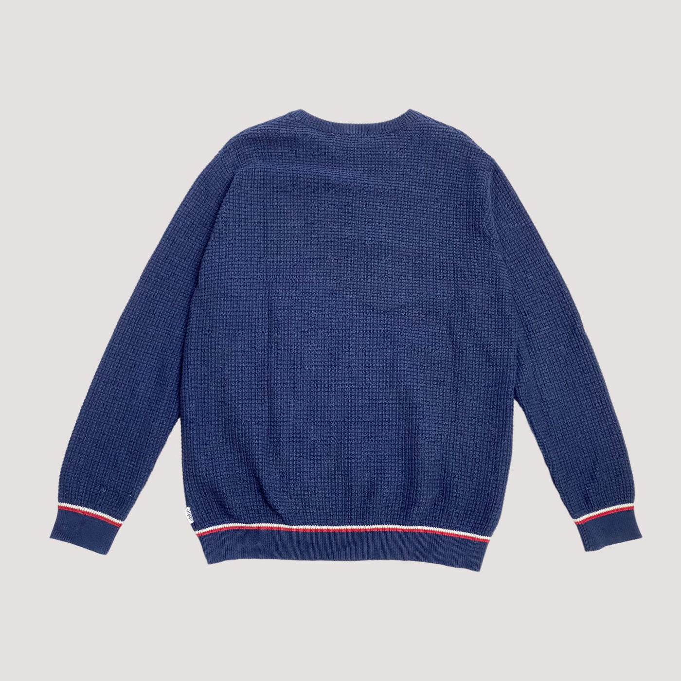 knit shirt, blue | men M
