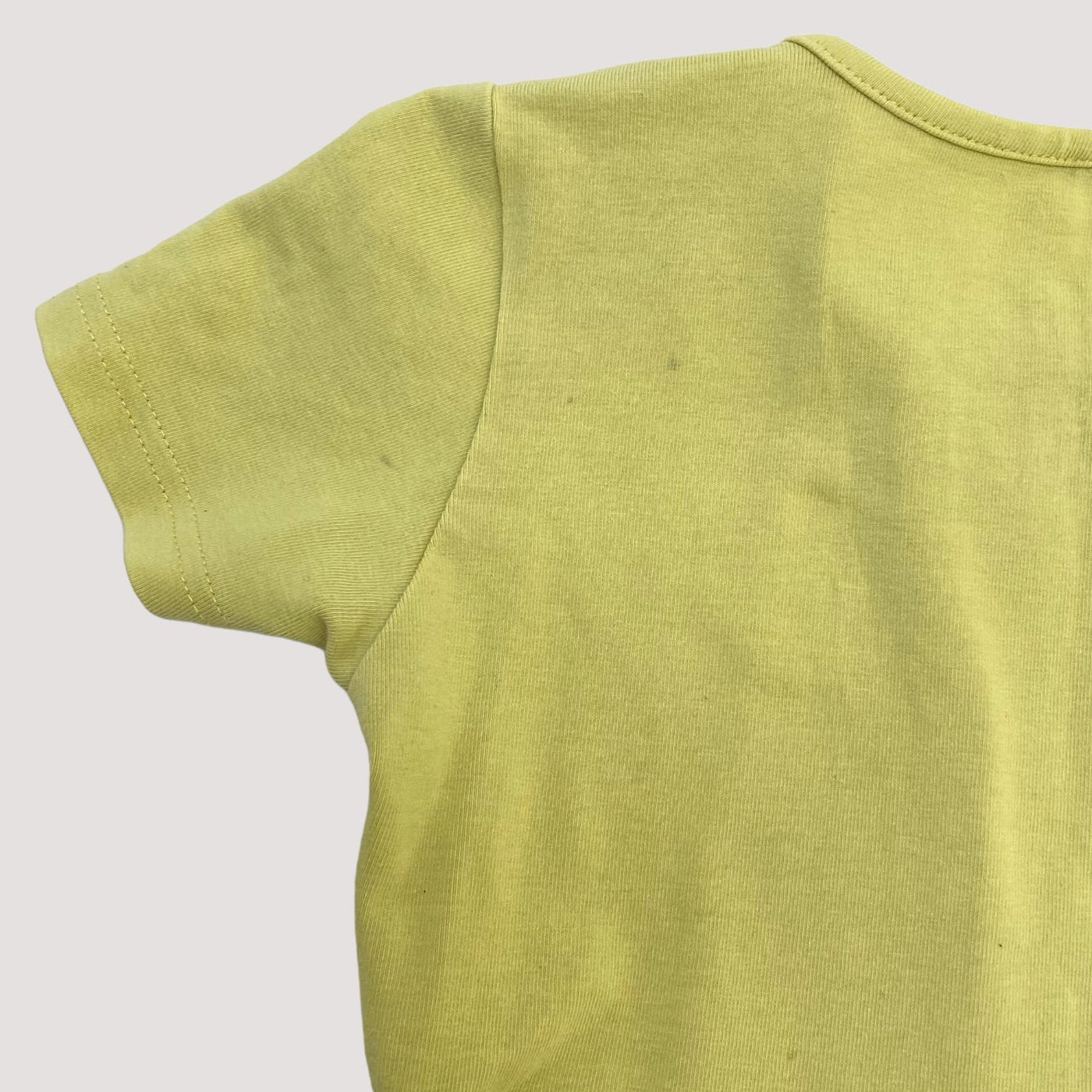 tricot dress, lime green |  110/116cm