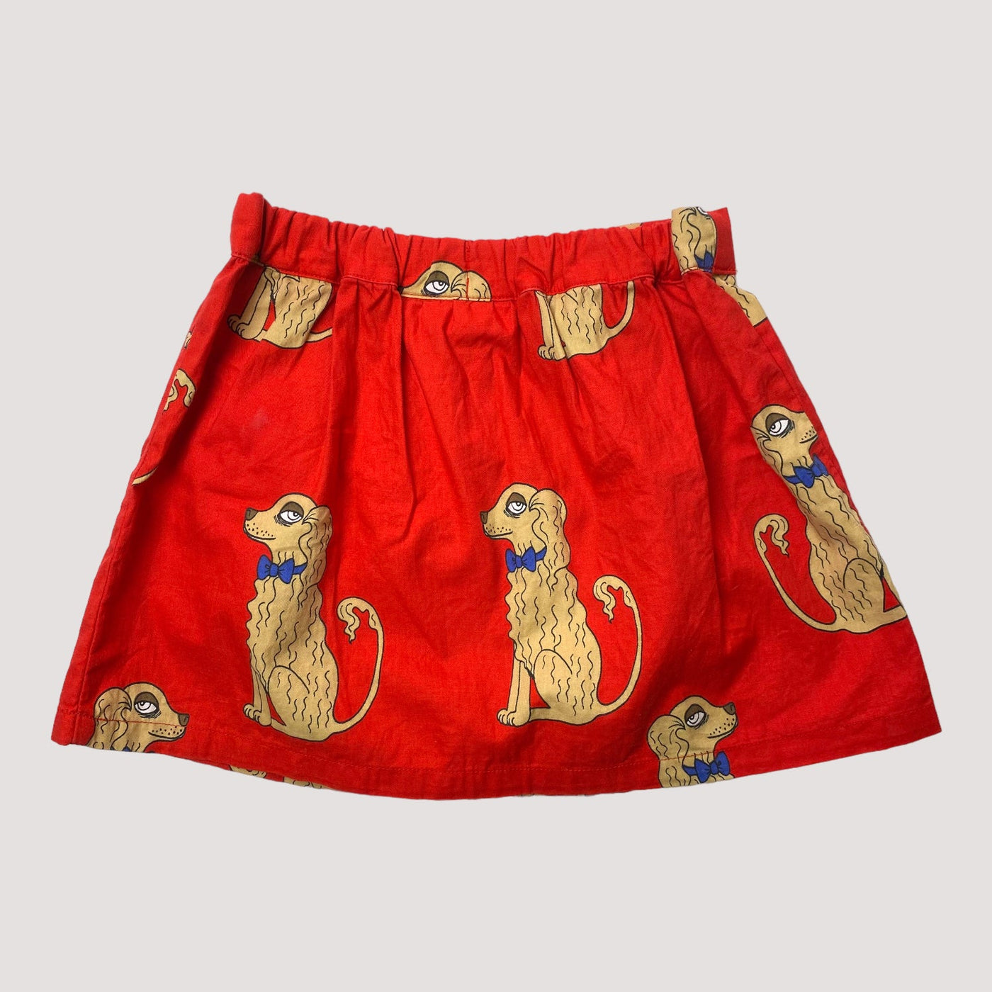 spaniels skirt, red | 92/98cm