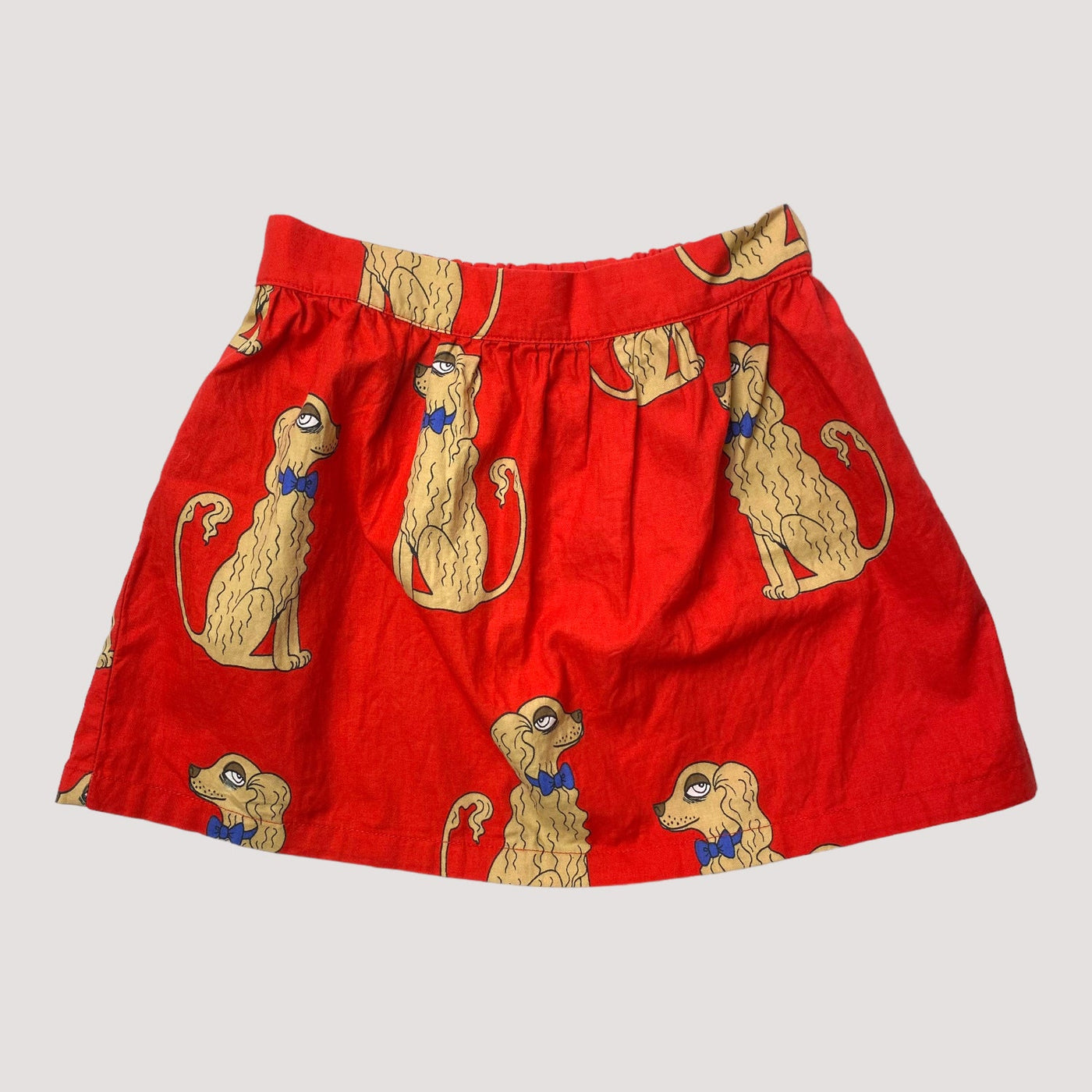 spaniels skirt, red | 92/98cm