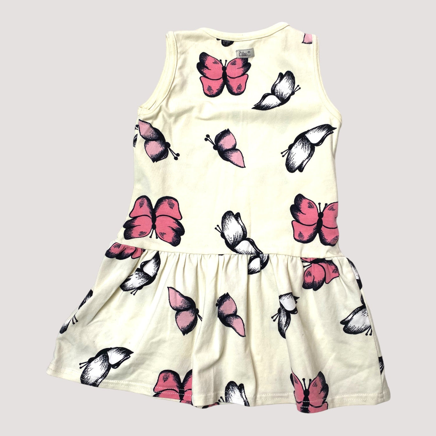 Blaa sleeveless dress, butterfly | 86/92cm