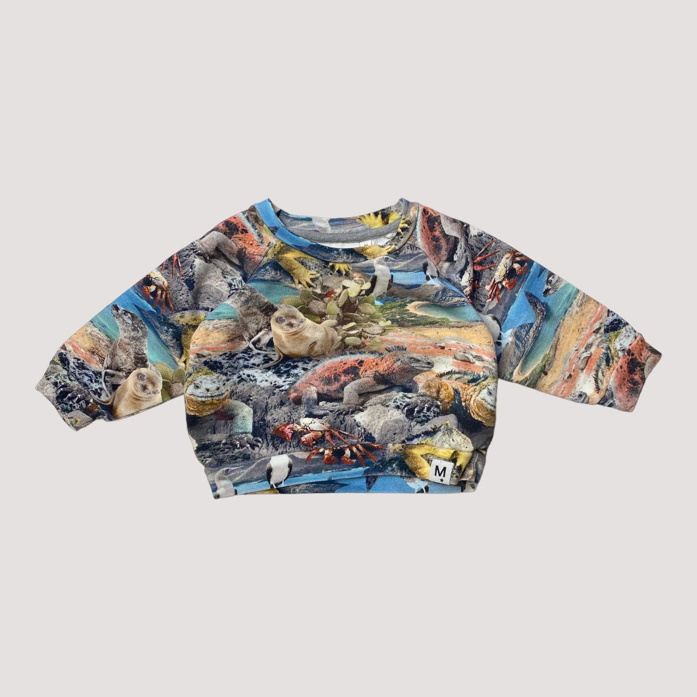 Molo sweatshirt, wildlife | 74cm