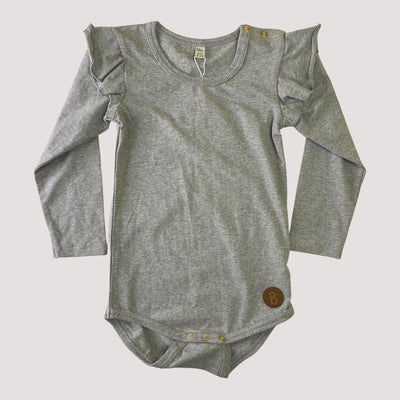 frill body, grey | 86/92cm