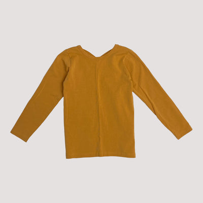 cross shirt, mustard | 98/104cm