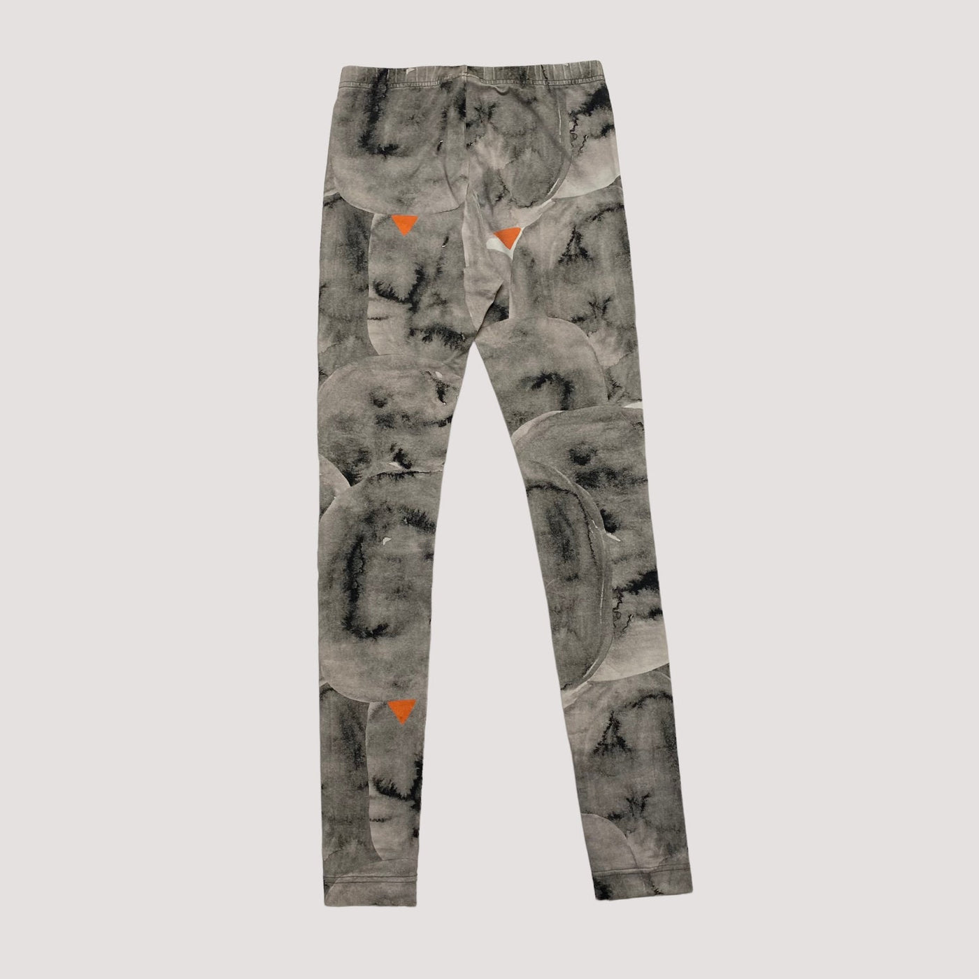 leggings, grey/orange print | woman XS