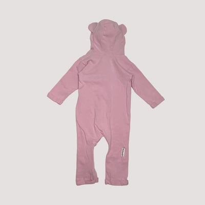 bear jumpsuit, light pink | 62cm