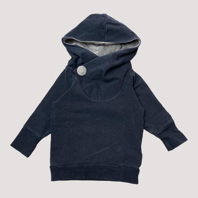 Papu hoodie, black | 74/80cm