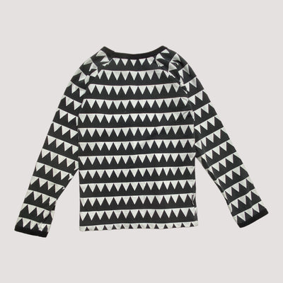 shirt, white/black | 128cm