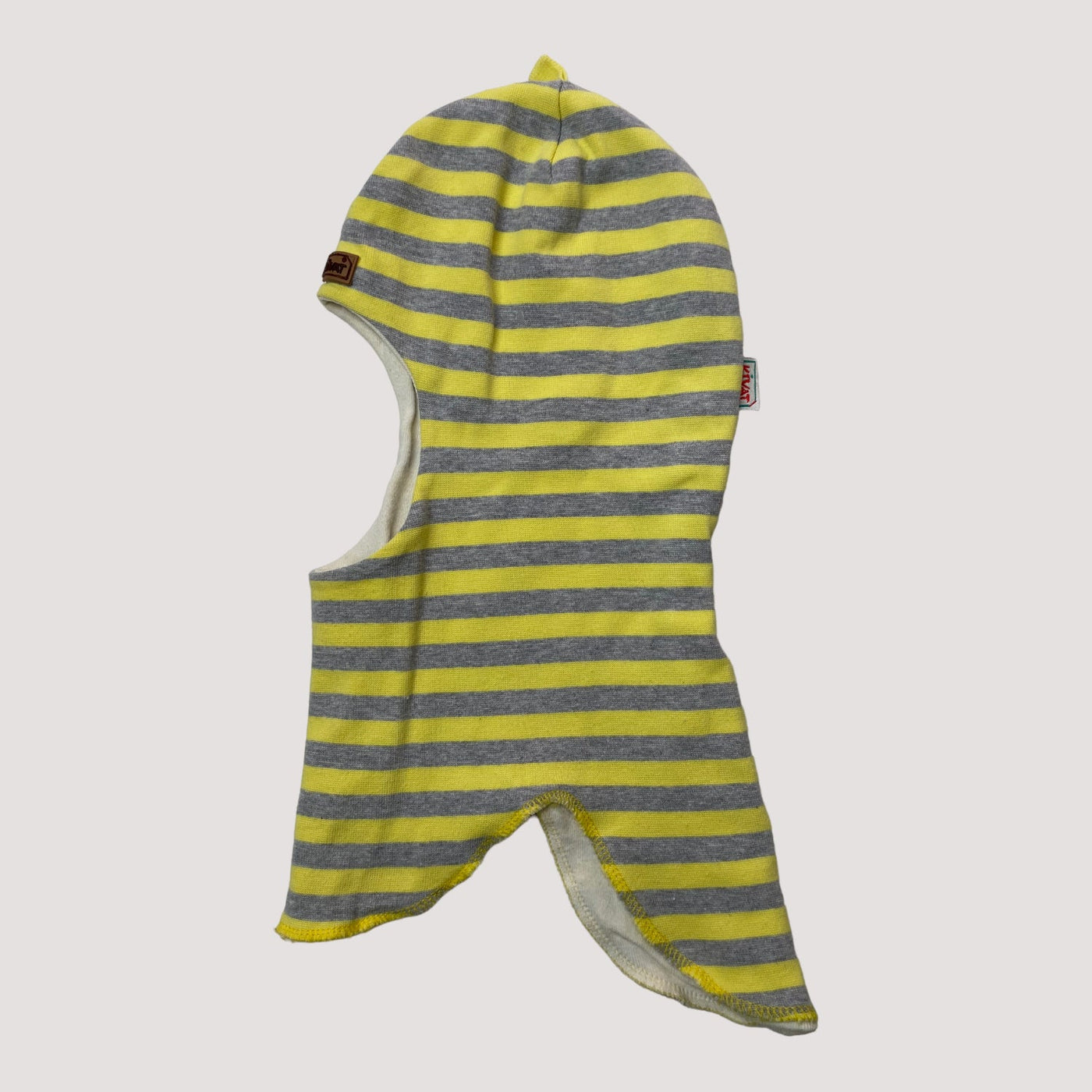 cotton balaclava, yellow/grey | 5-10y
