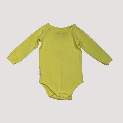 tricot rib body, yellow | 74cm