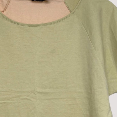 Papu t-shirt, pink/light green | women XS