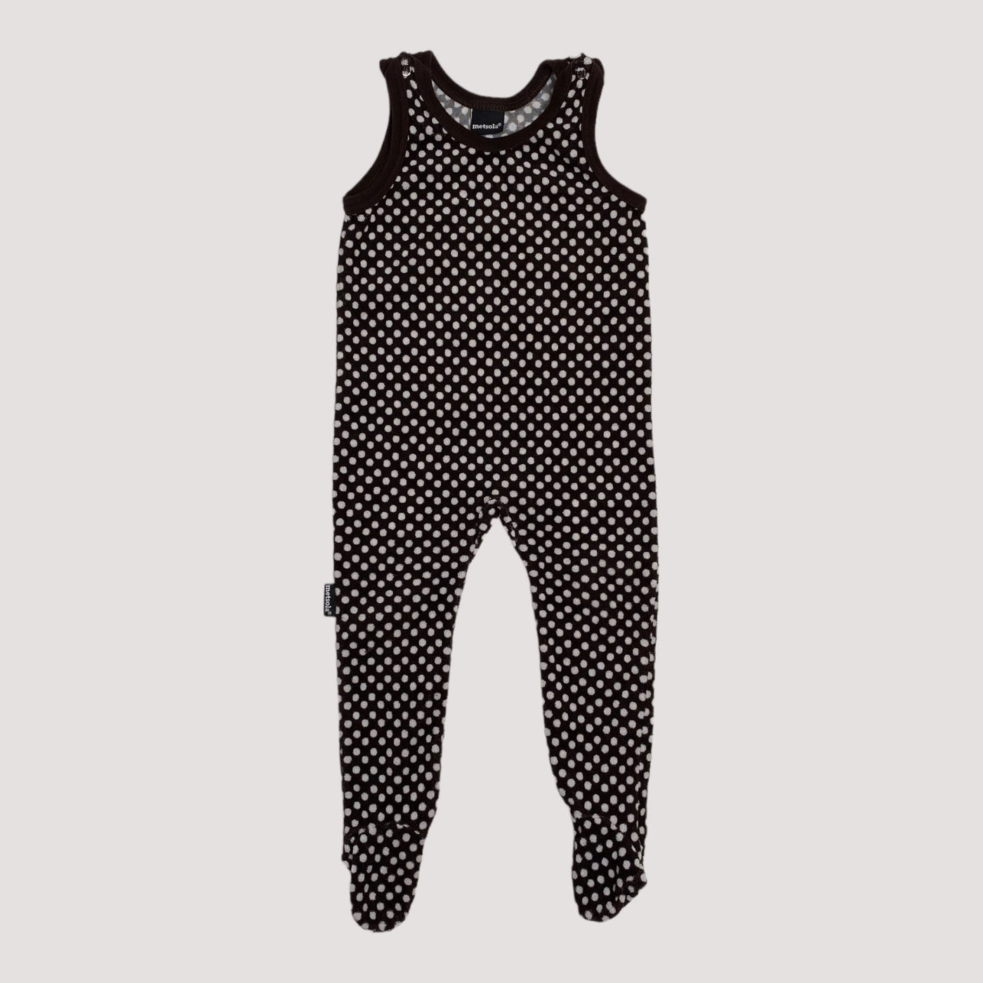 terry suit, brown/white | 80cm