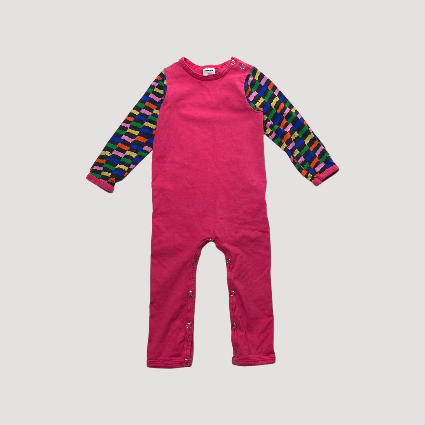 vimma x neulomo jumpsuit, pink/multicolor | 80cm