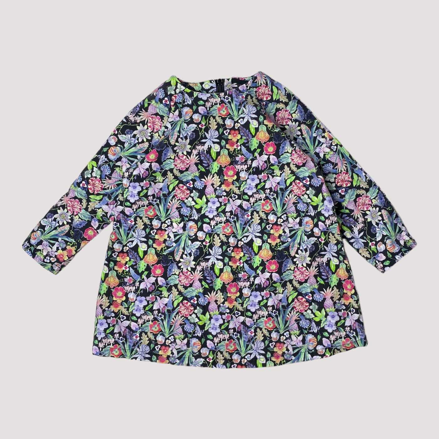 woven dress, flowers | 100cm
