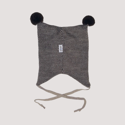 wool beanie, brown | 0-3m