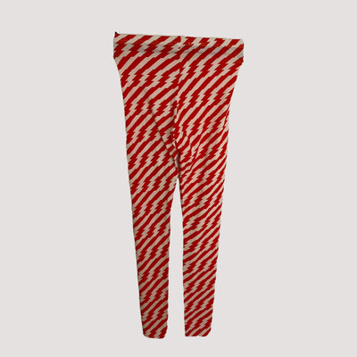 leggings, red/white | 150cm