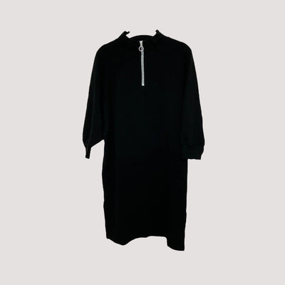 skylar sweat dress, black | woman L