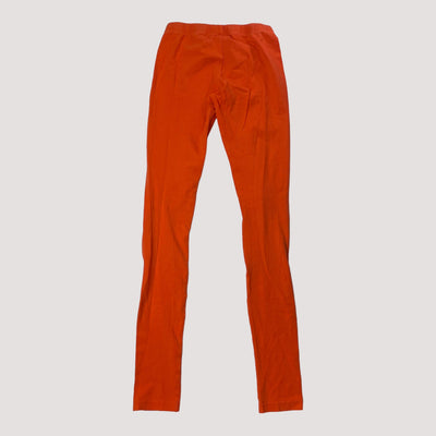 patch leggings, orange | woman XS